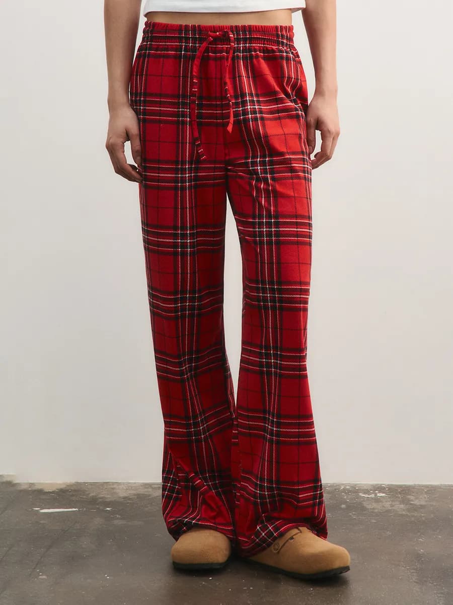 Брюки домашние с принтом