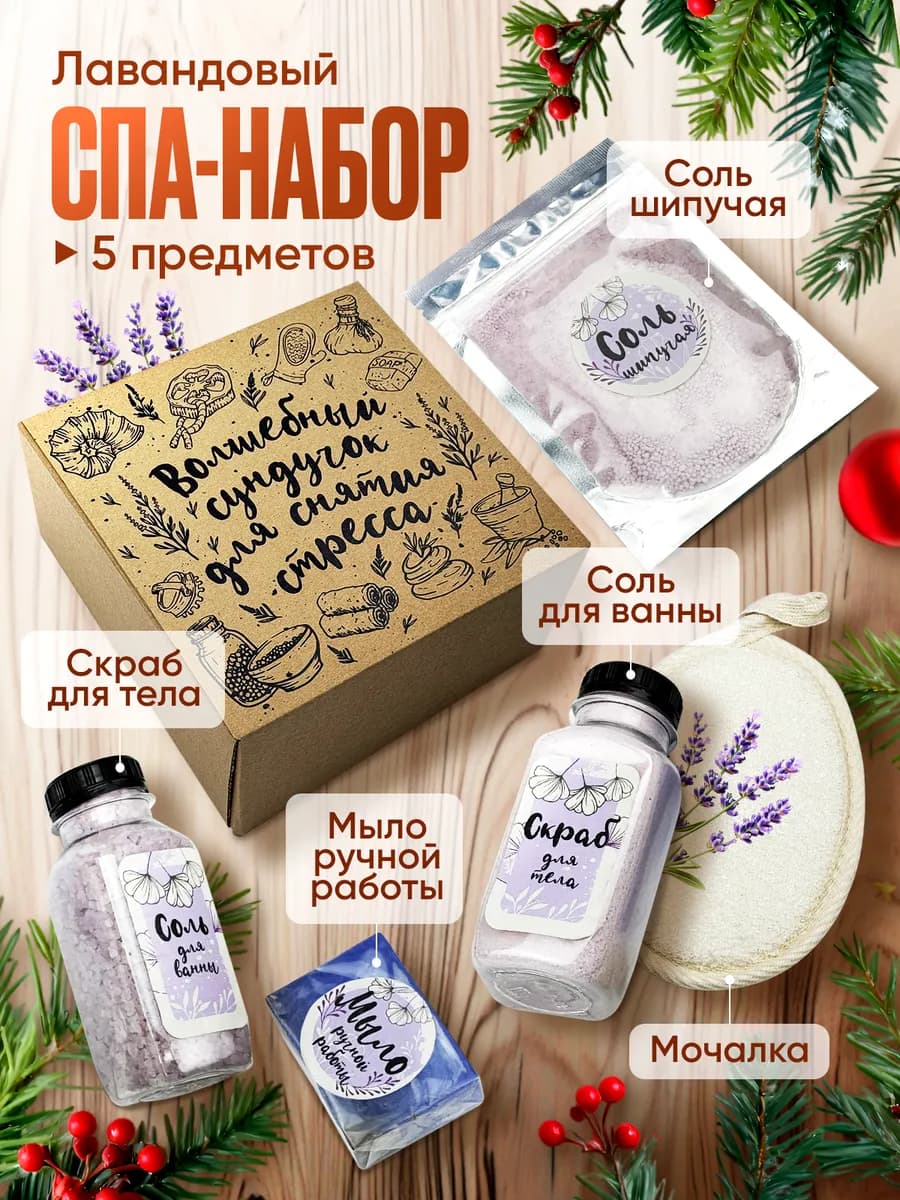 Подарочный набор уходовой косметики для тела