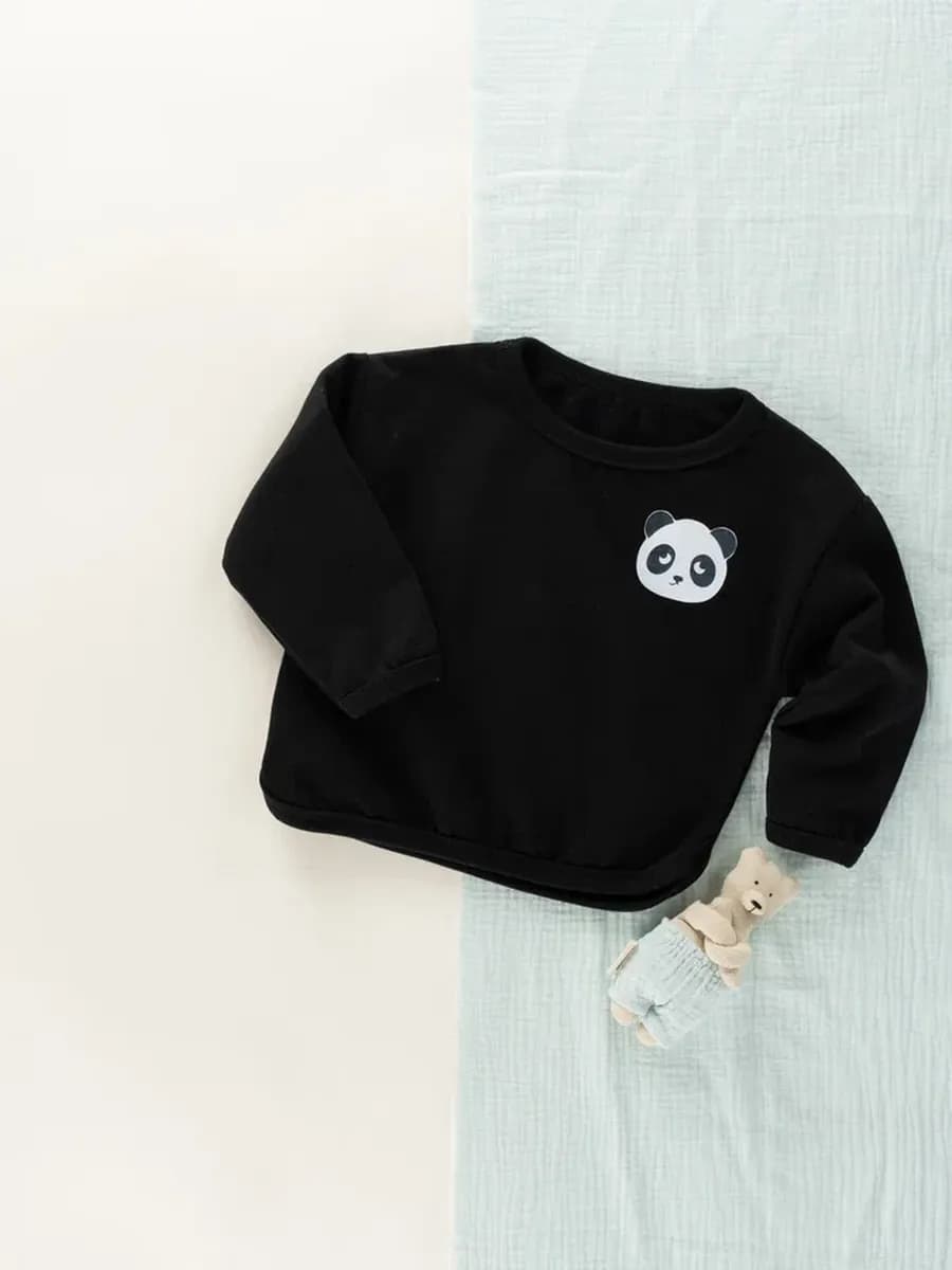 Кофта лонгслив с начесом