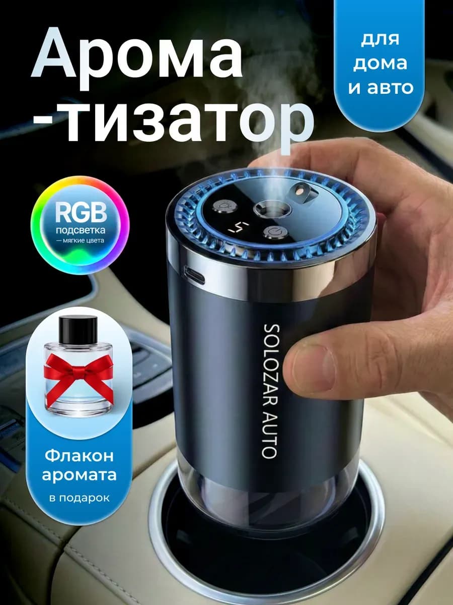 Ароматизатор в машину мужской автоматический набор