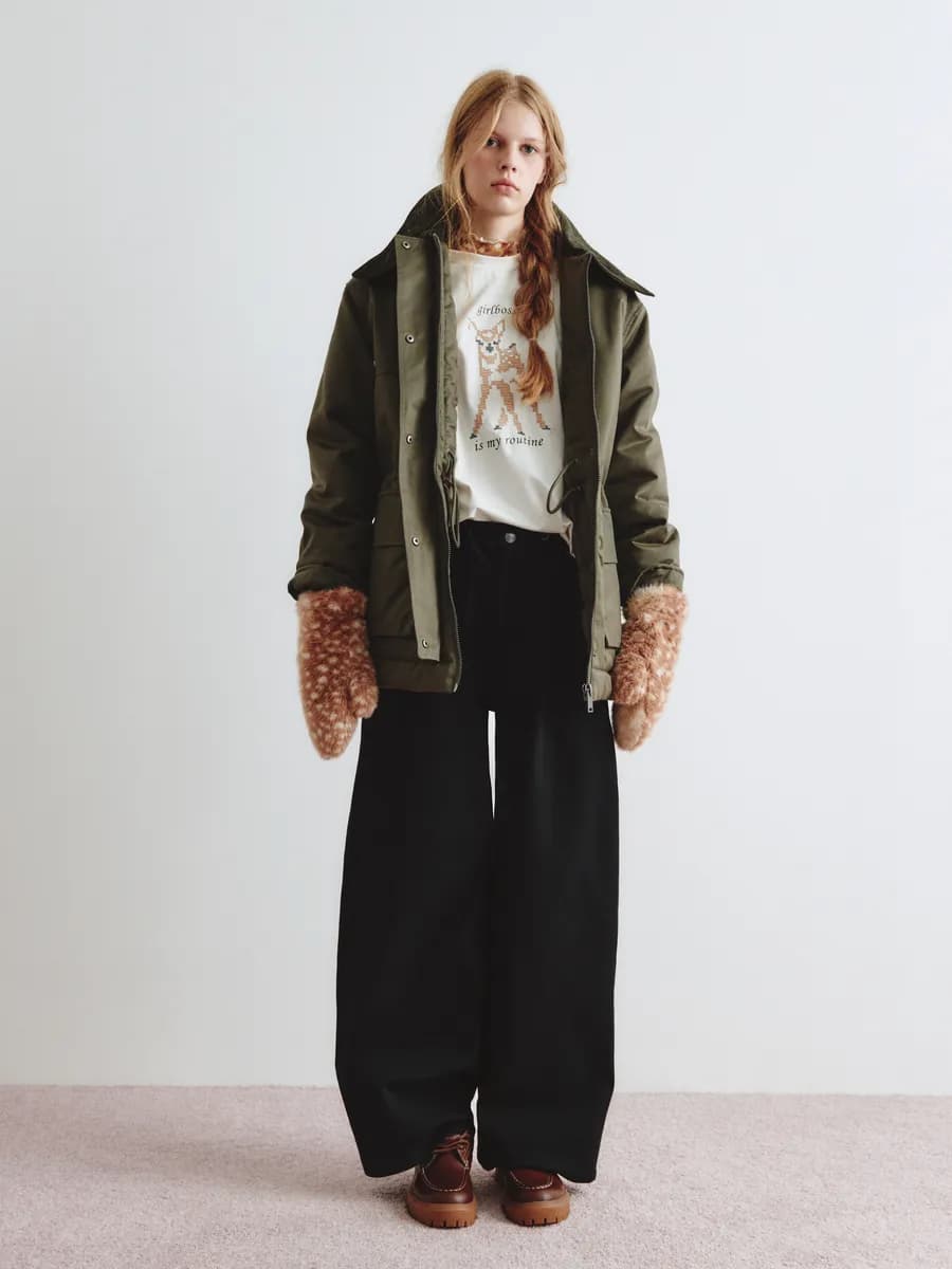 Свободные брюки с кулиской из линейки Young