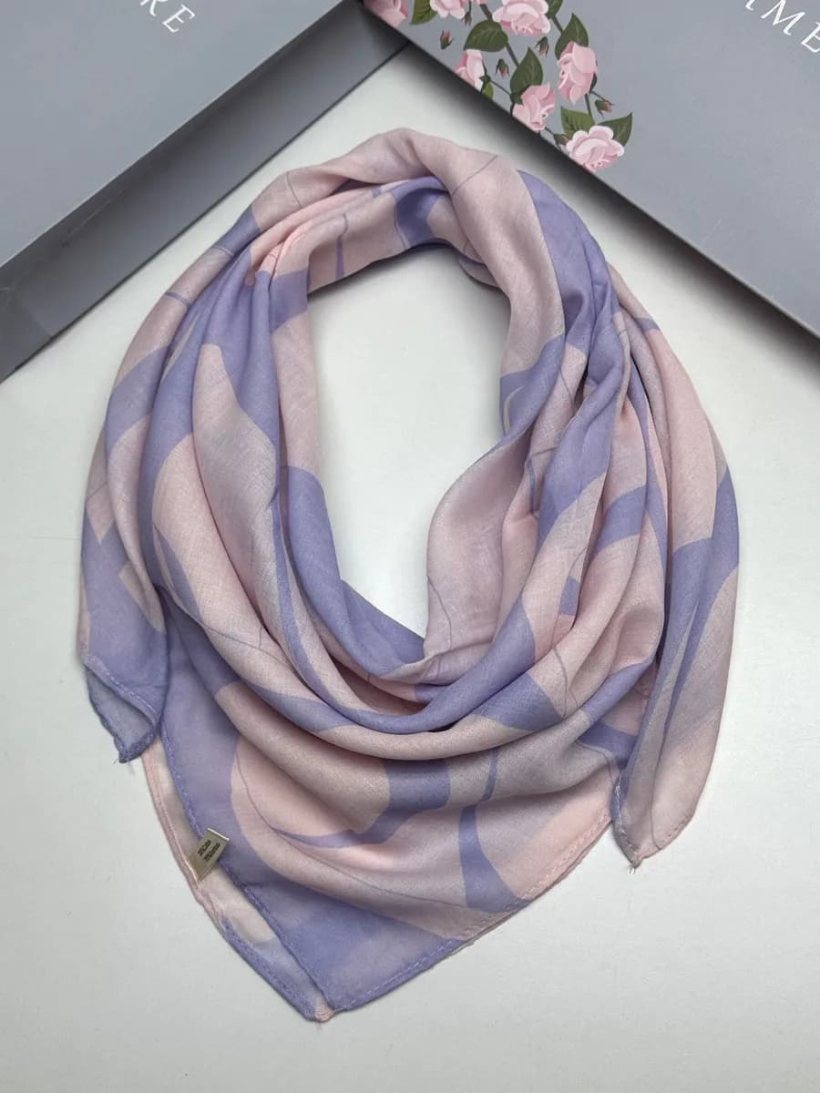 Платок на голову шею тонкий