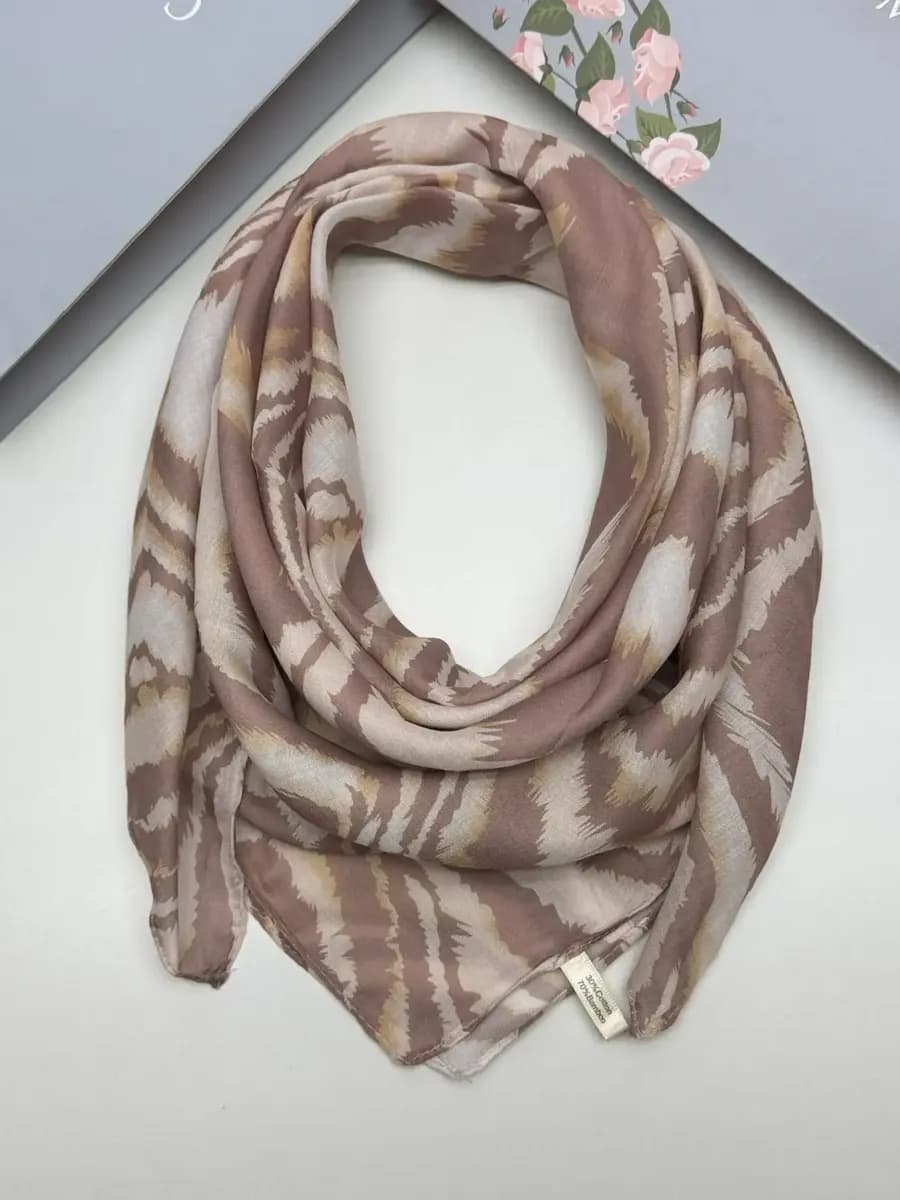 Платок на голову шею тонкий