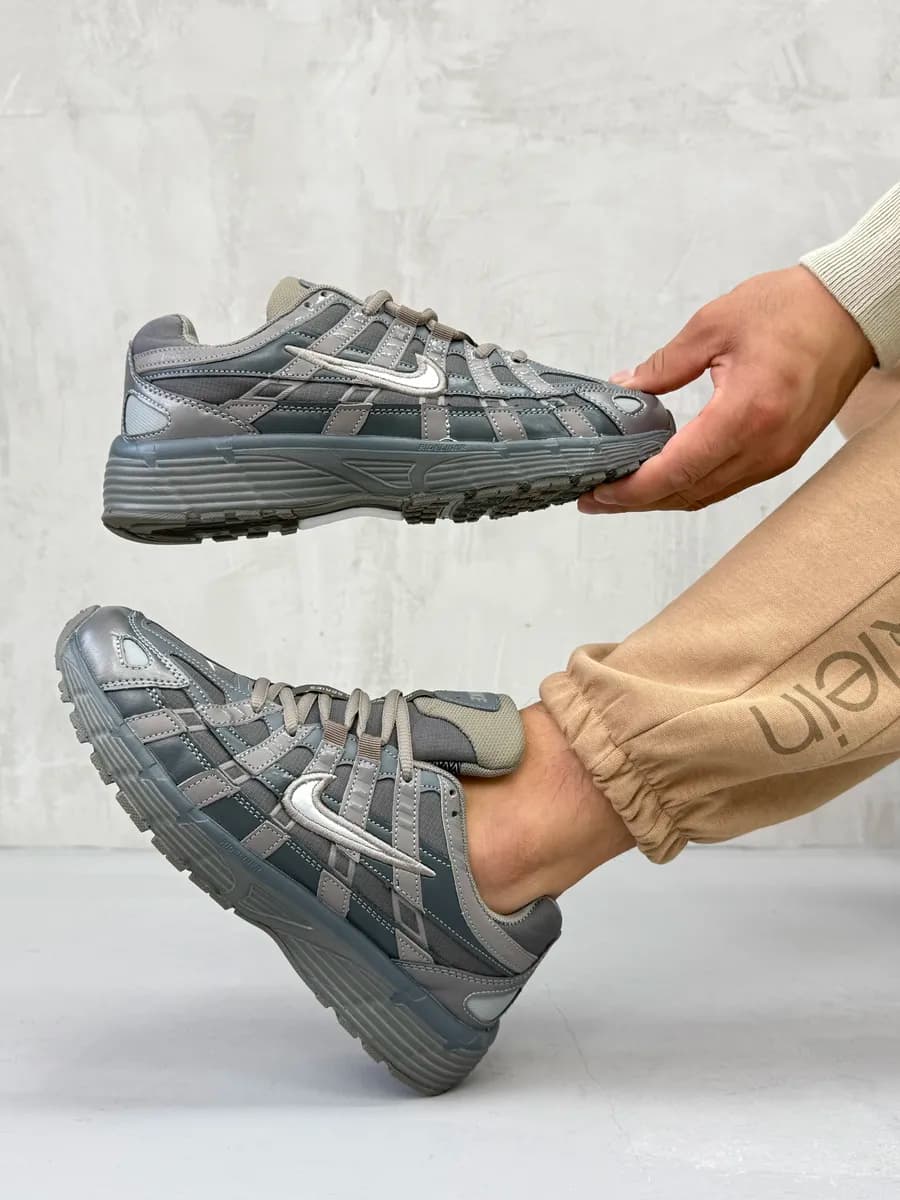 Кроссовки зимние Найк P-6000 термо - фото 1