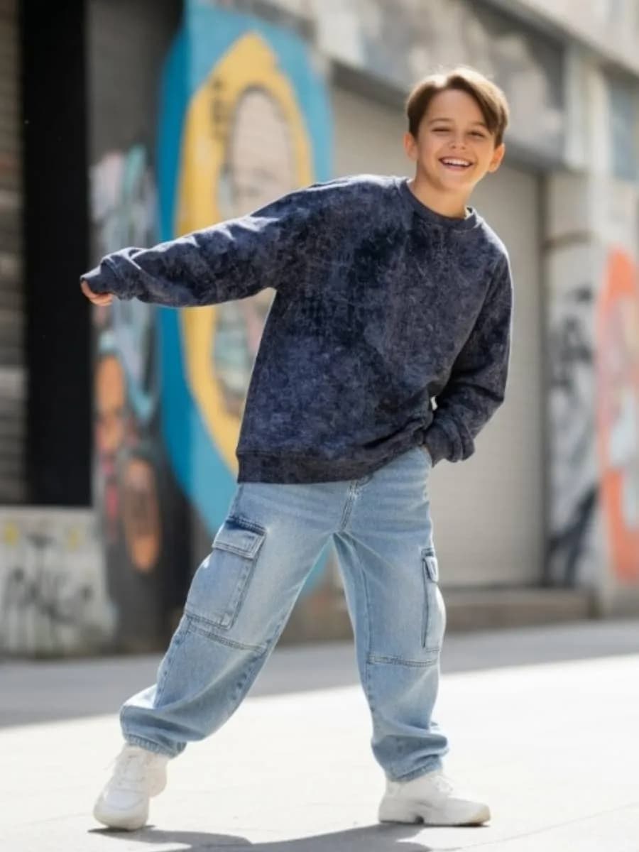 Свитшот варенка для мальчика подростковый оверсайз кофта