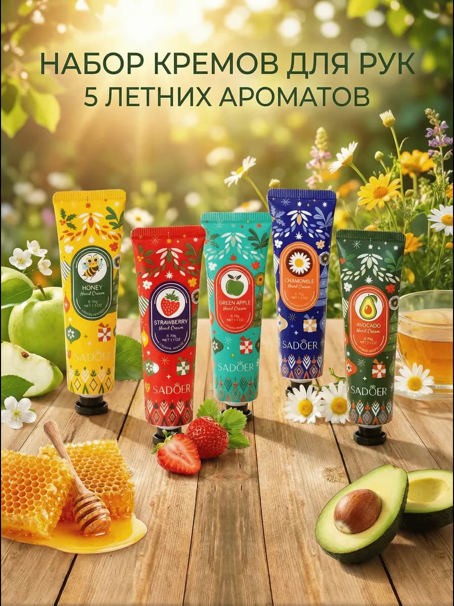 Новогодний набор кремов для рук