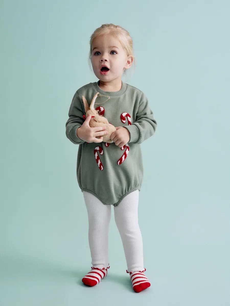 Брюки трикотажные из хлопка в рубчик