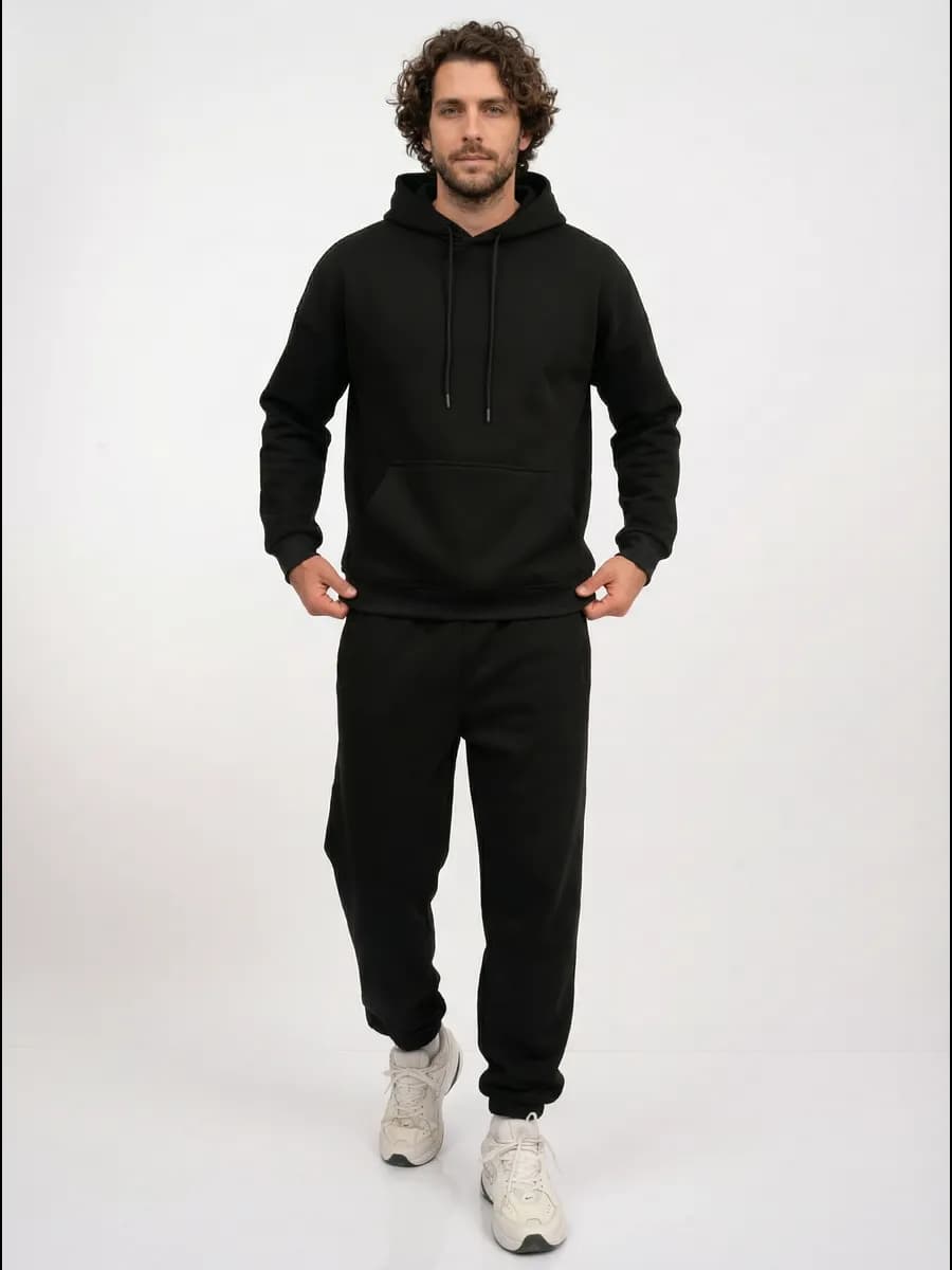 Спортивный костюм двойка с капюшоном