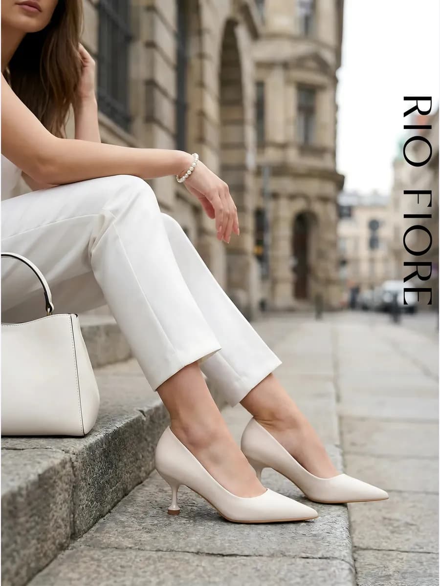 Туфли на каблуке шпильке лодочки вечерние