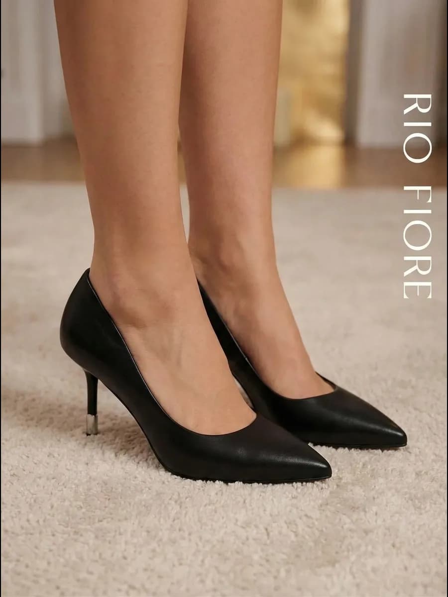 Туфли на каблуке шпильке лодочки вечерние