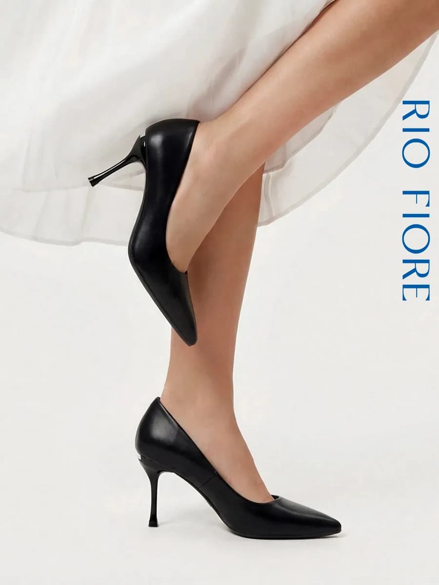 Туфли на каблуке шпильке лодочки вечерние