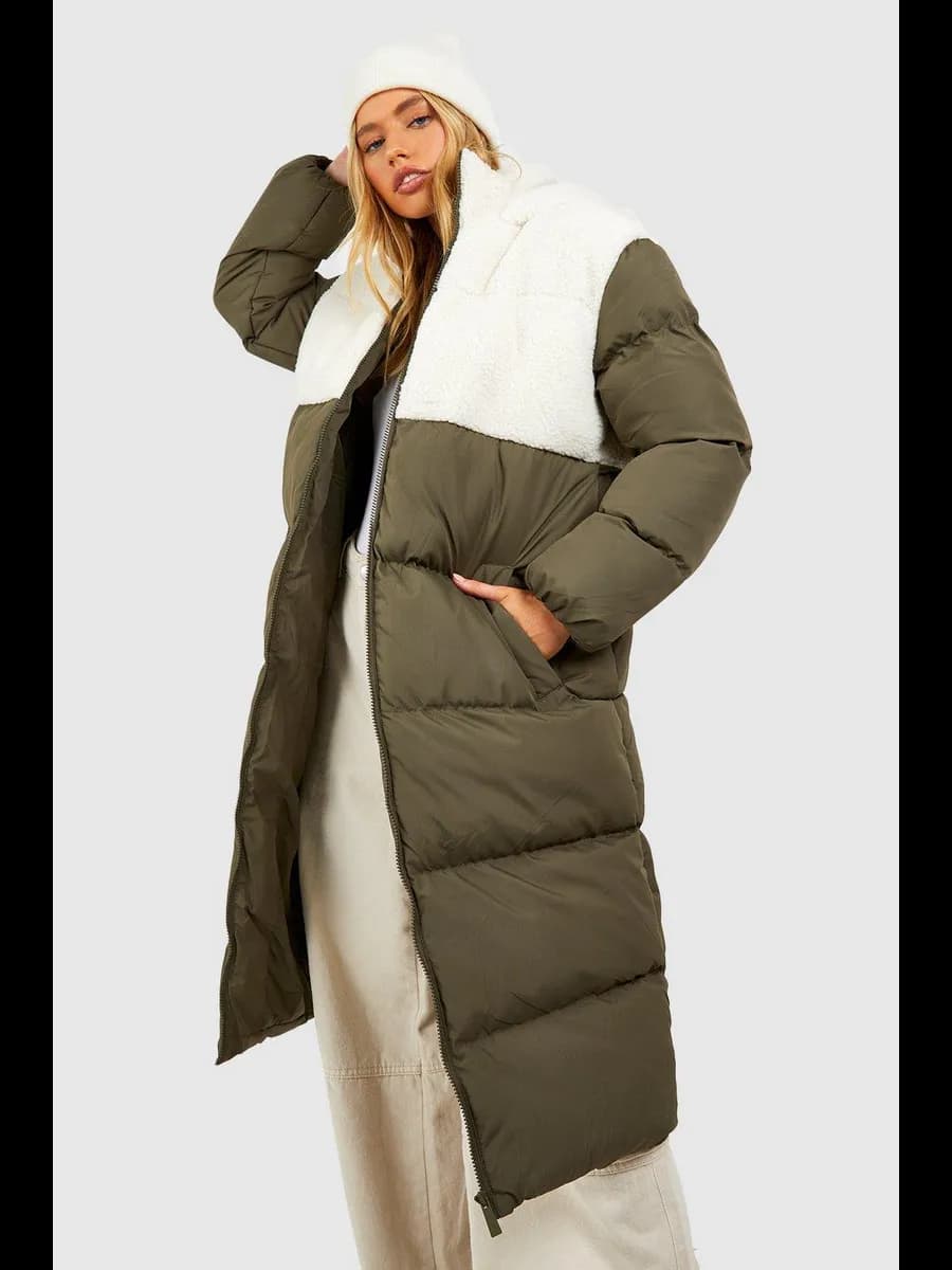 Куртка зимняя длинная