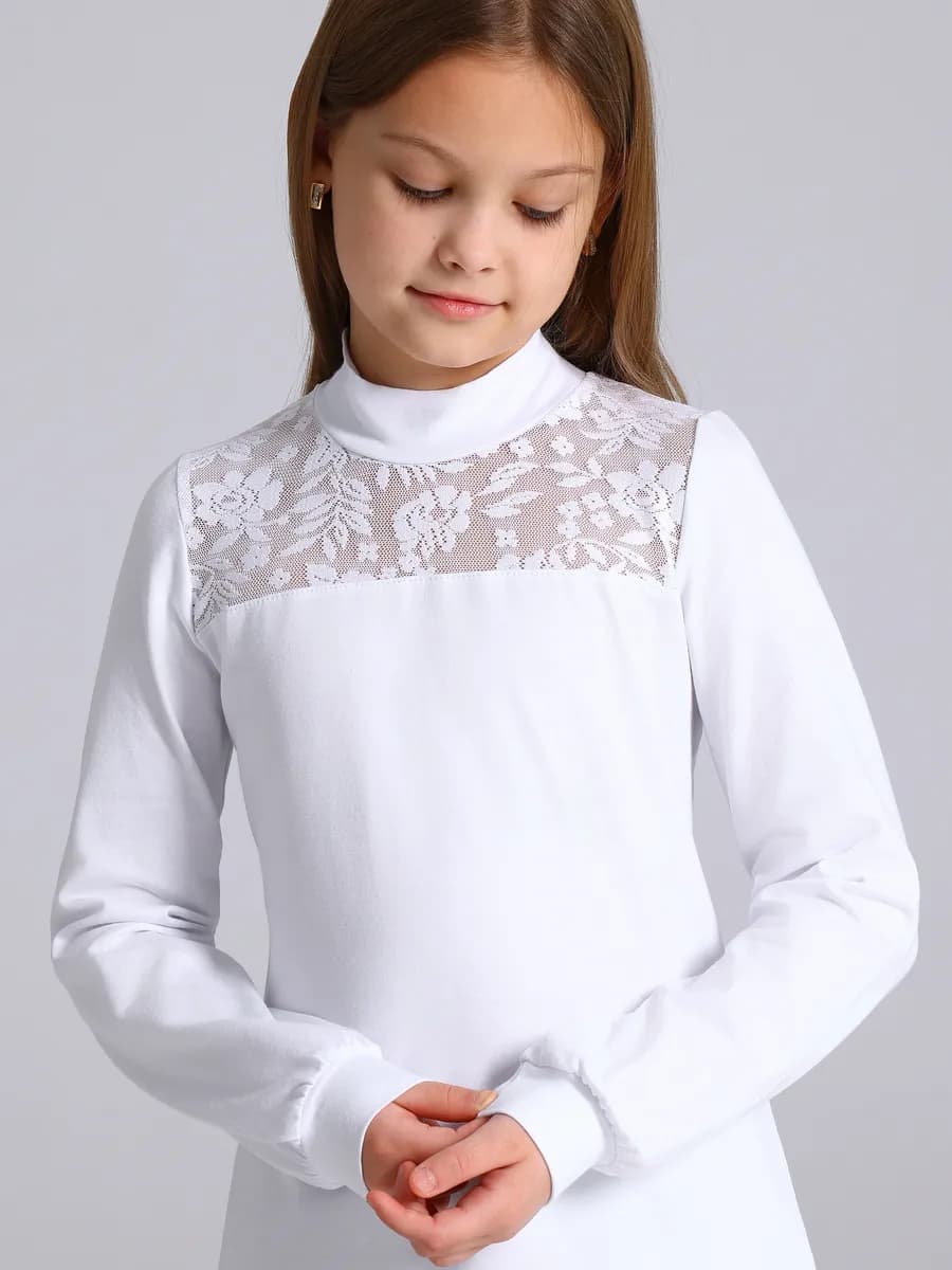 Блузка для девочки школьная нарядная