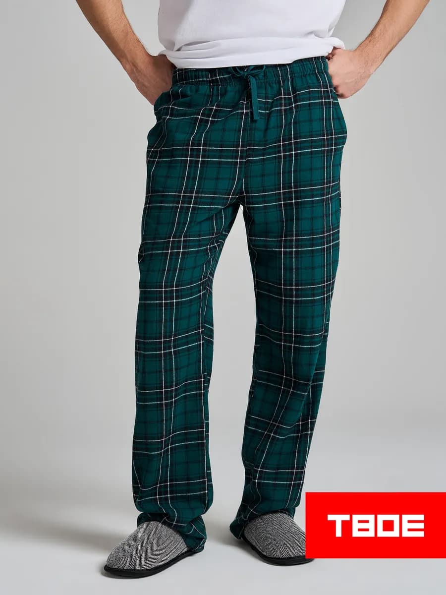 Пижамные брюки в клетку