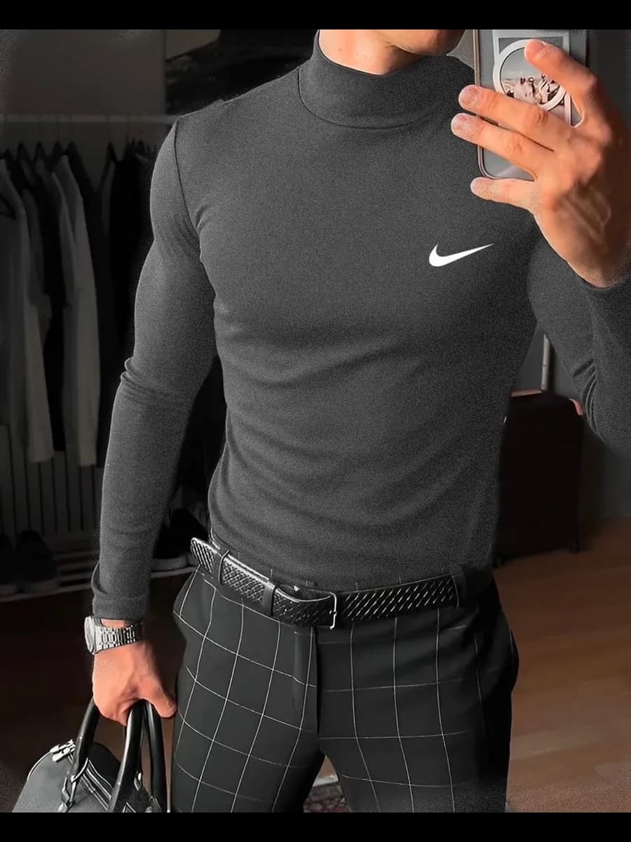 Водолазка мужская утепленная с начесом