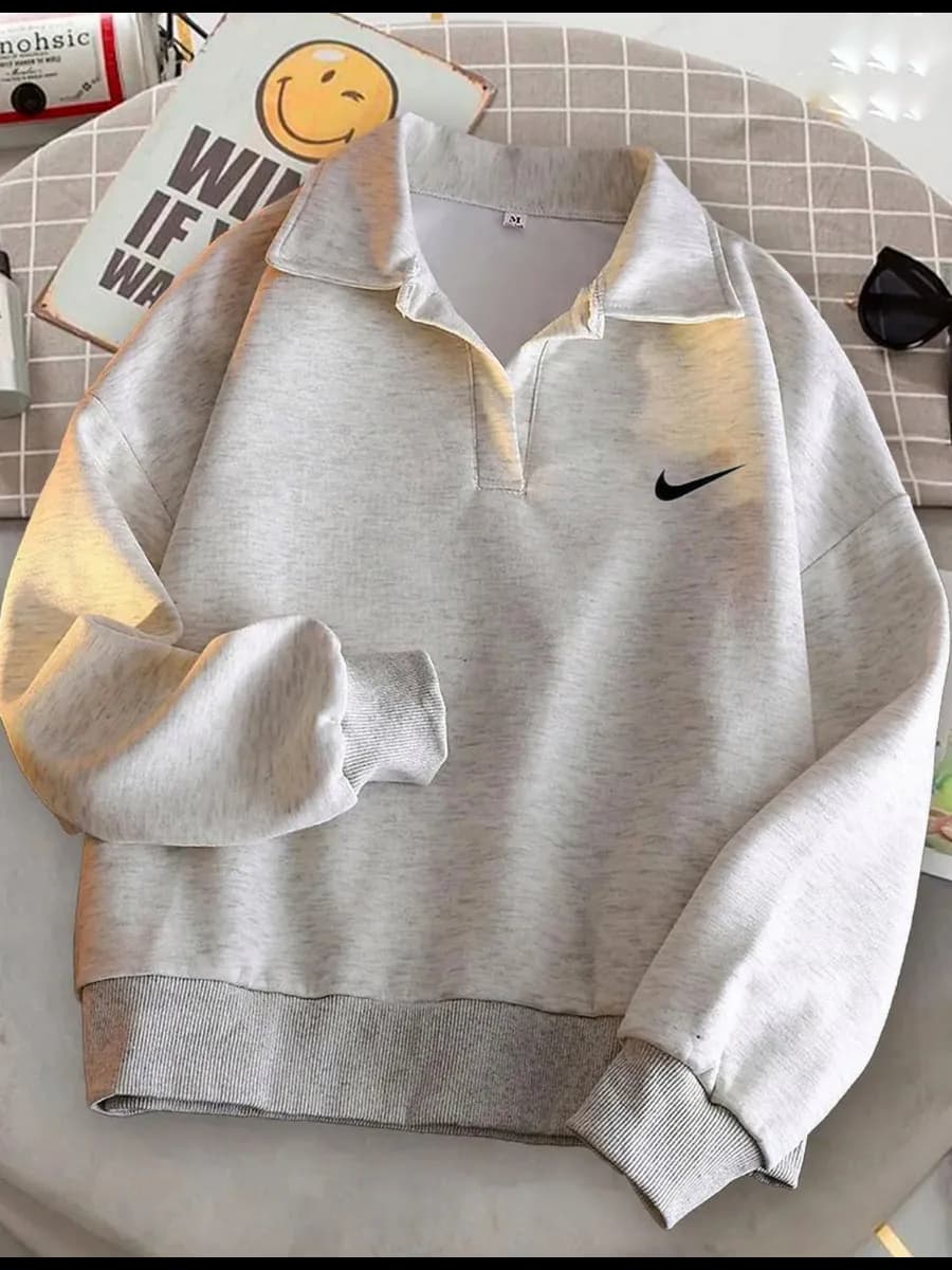 Свитшот оверсайз без начеса