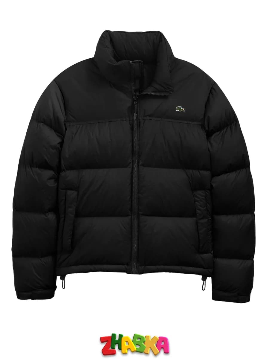 Пуховик Lacoste зимний оверсайз у2к лакост