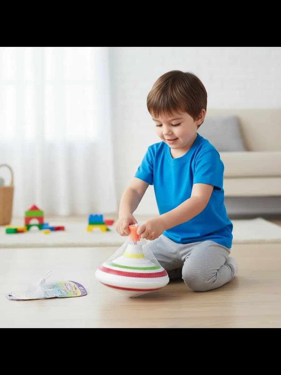 Юла Музыкальная со звуковым и световым эффектами - фото 1