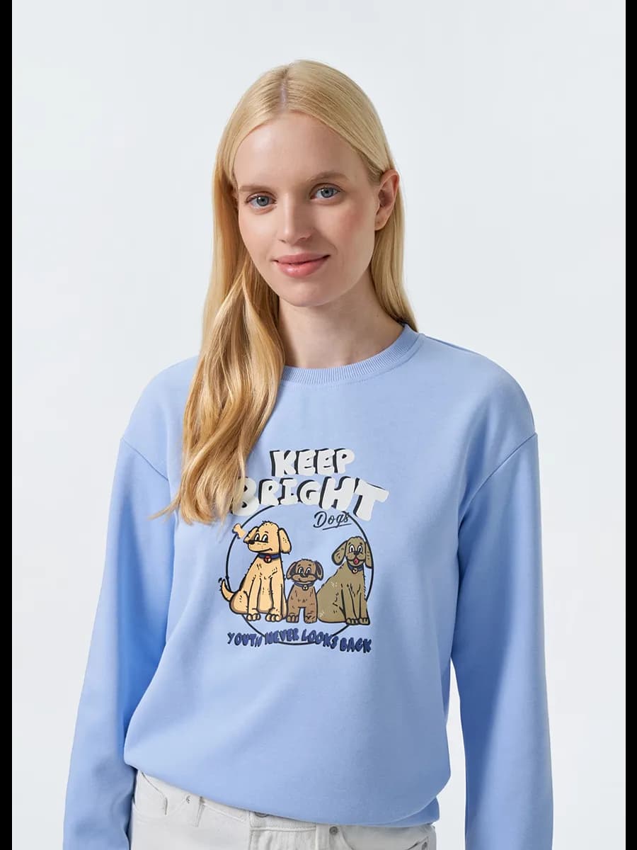 Свитшот с принтом