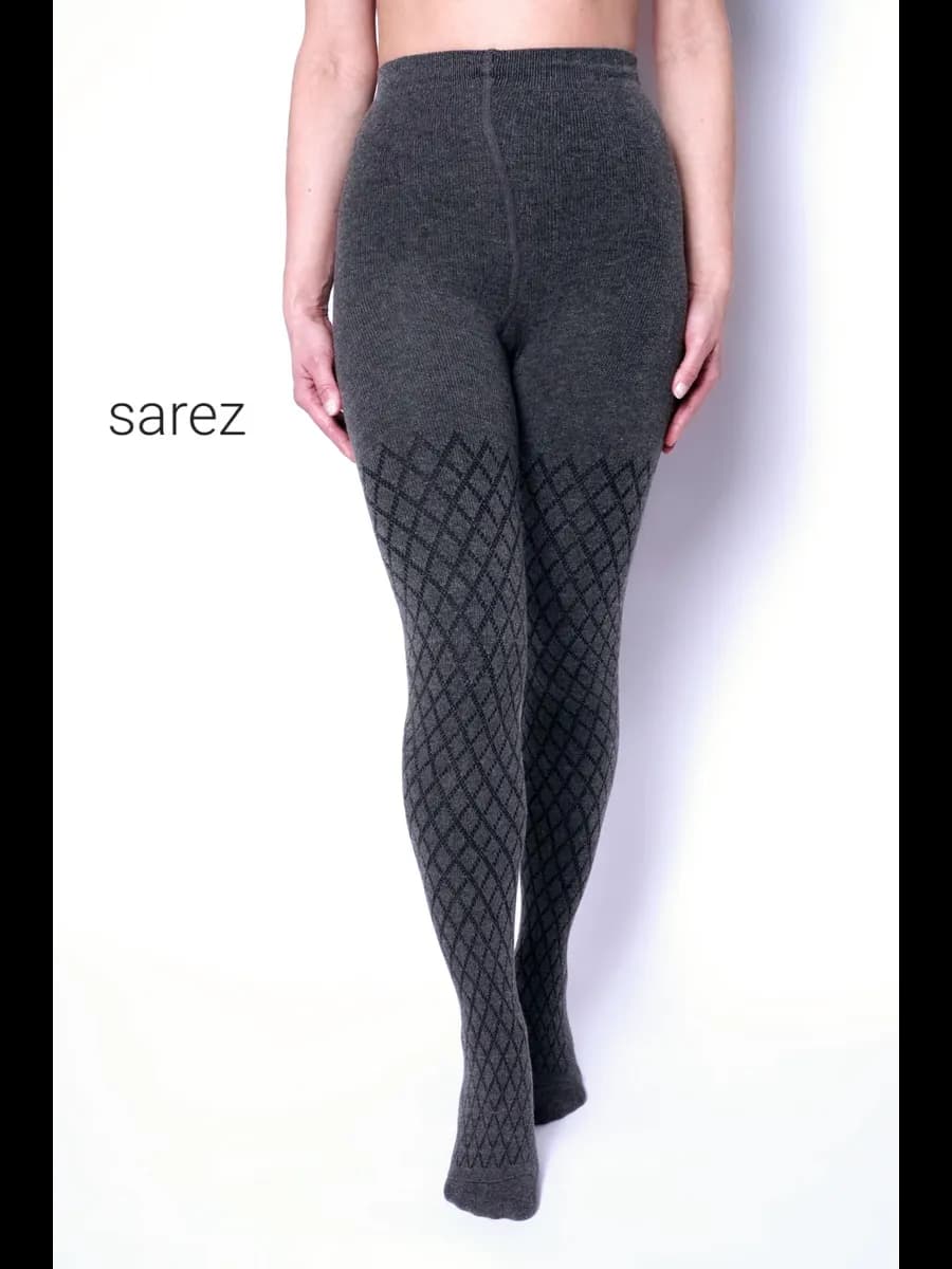 Теплые колготки из шерстью и ангора