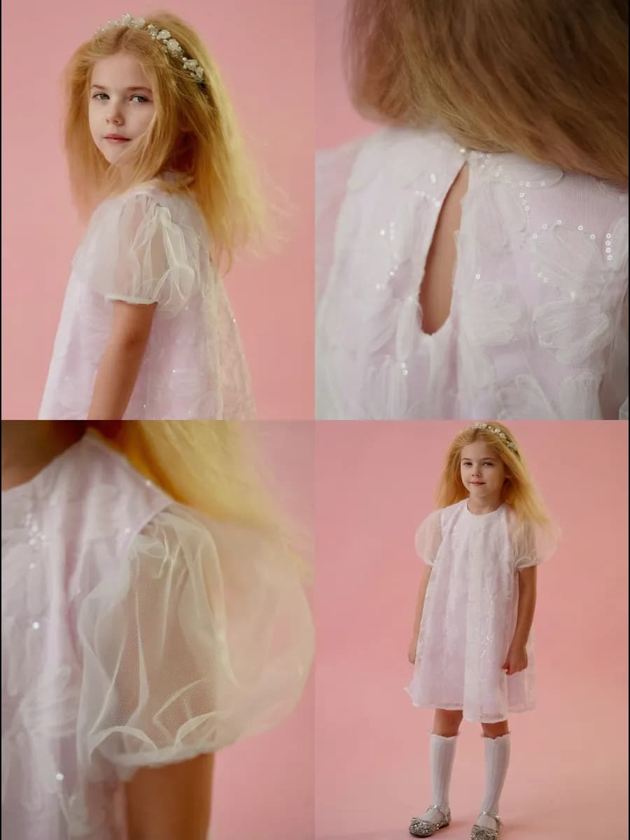Нарядное праздничное платье для девочки в садик