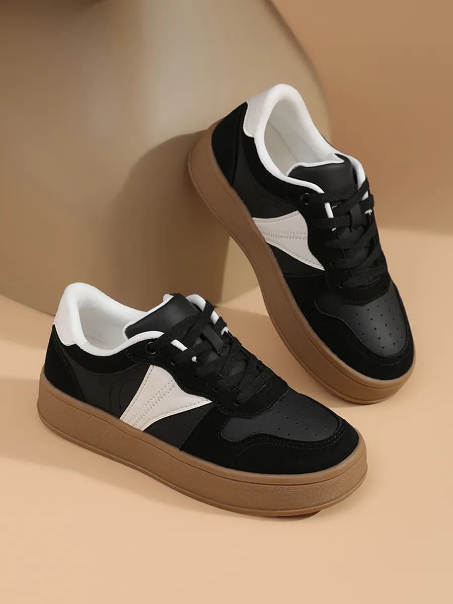 Кеды демисезонные на высокой подошве