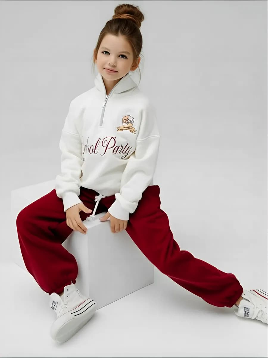 Костюм теплый зимний спортивный с начесом на флисе