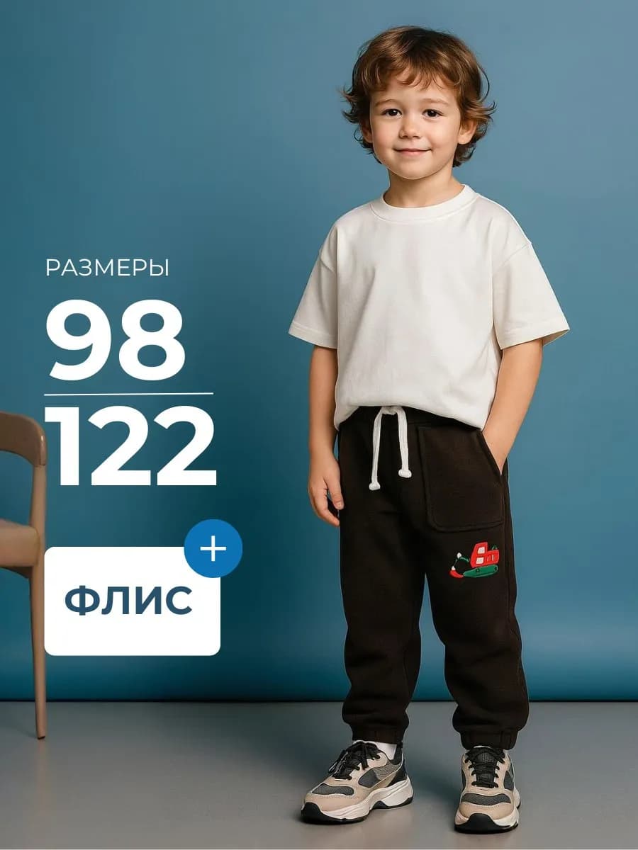 Брюки флисовые для мальчика
