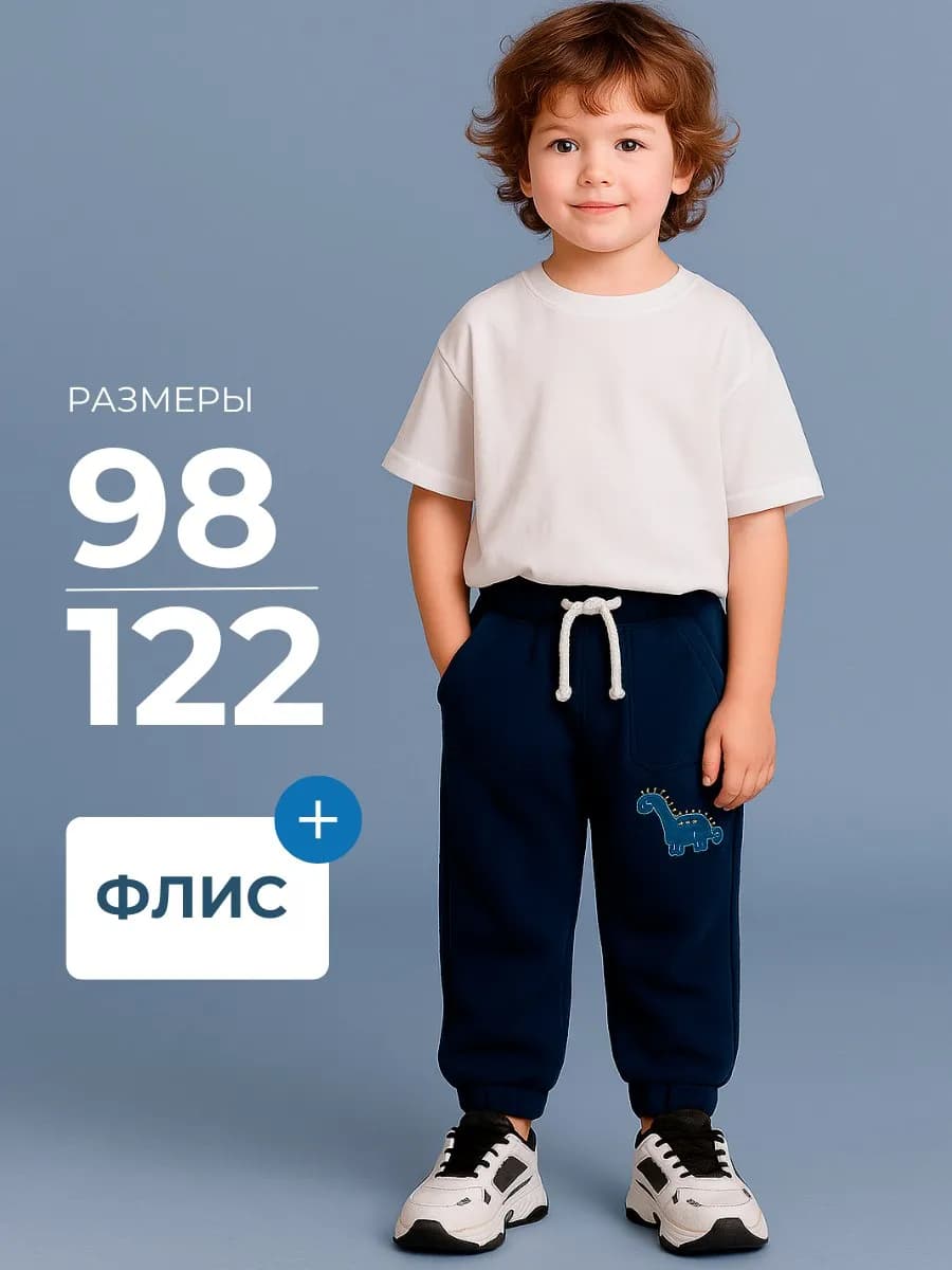 Брюки флисовые для мальчика