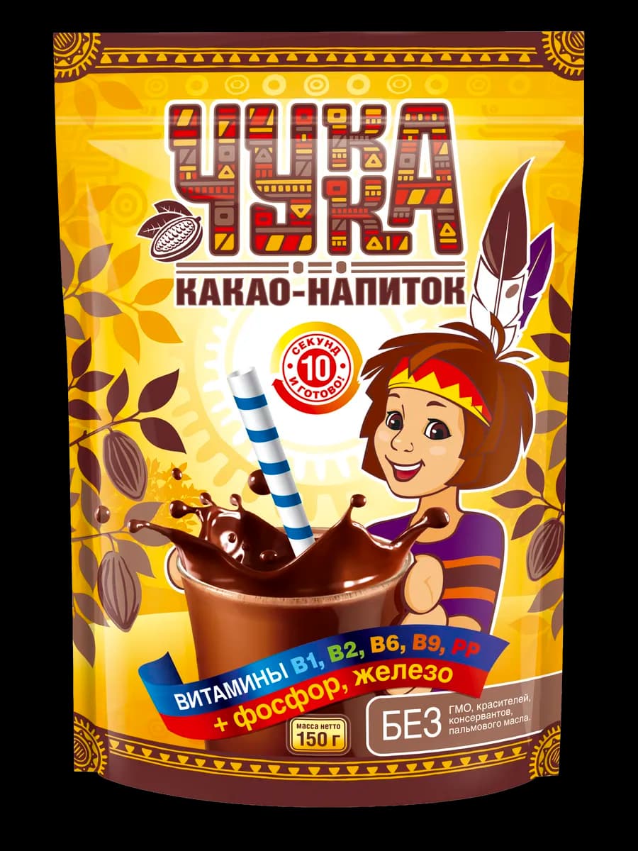 Какао ЧУККА гран. 150 г пакет