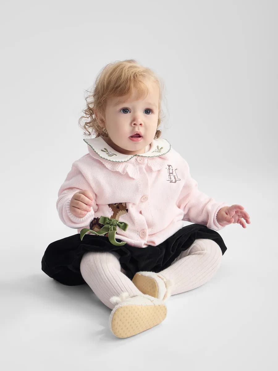 Кардиган вязаный детский