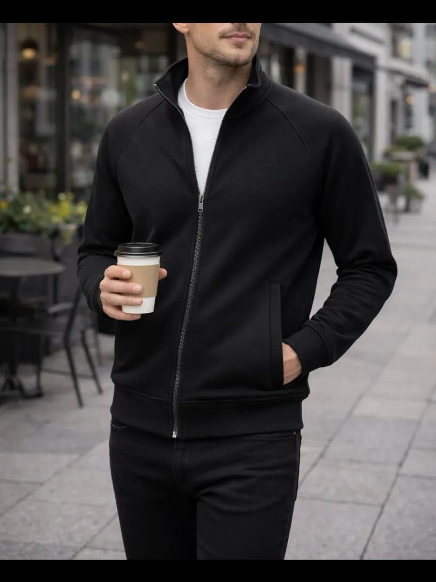 Толстовка базовая без начеса - фото 1