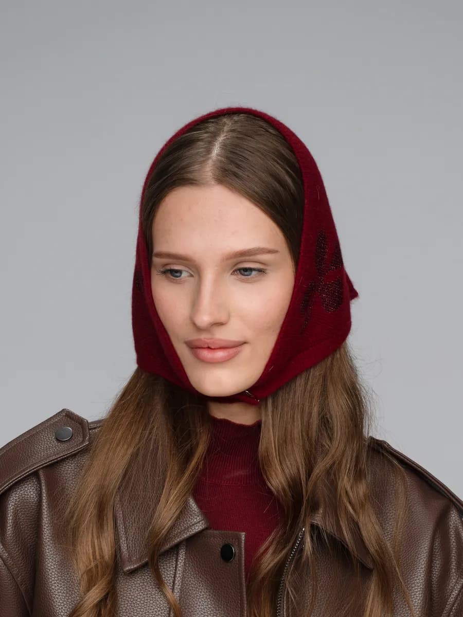 Косынка женская зимняя