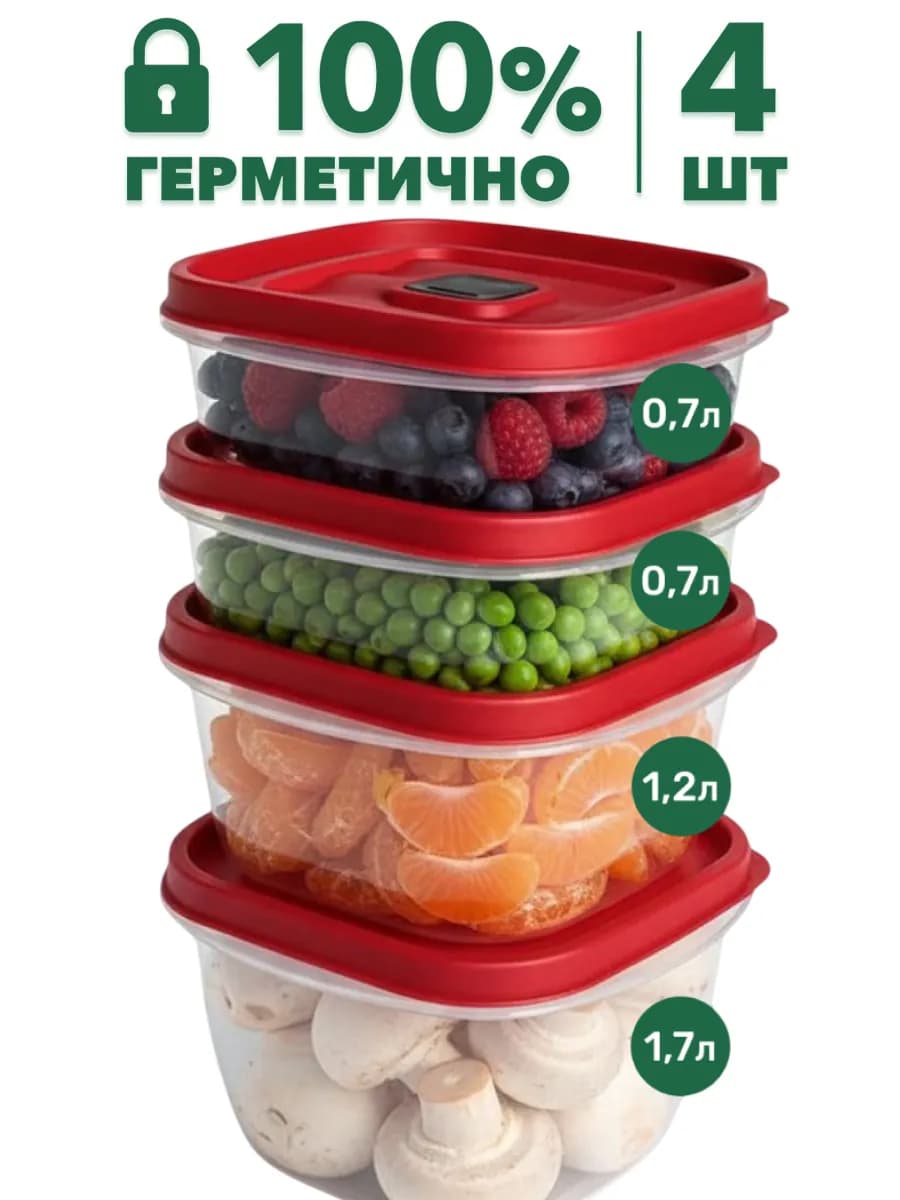 Контейнеры для еды и хранения продуктов