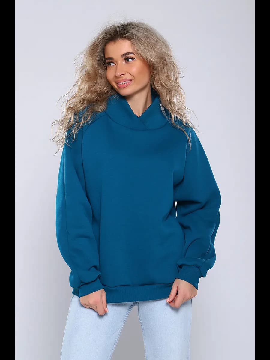 Свитшот толстовка теплая с начесом