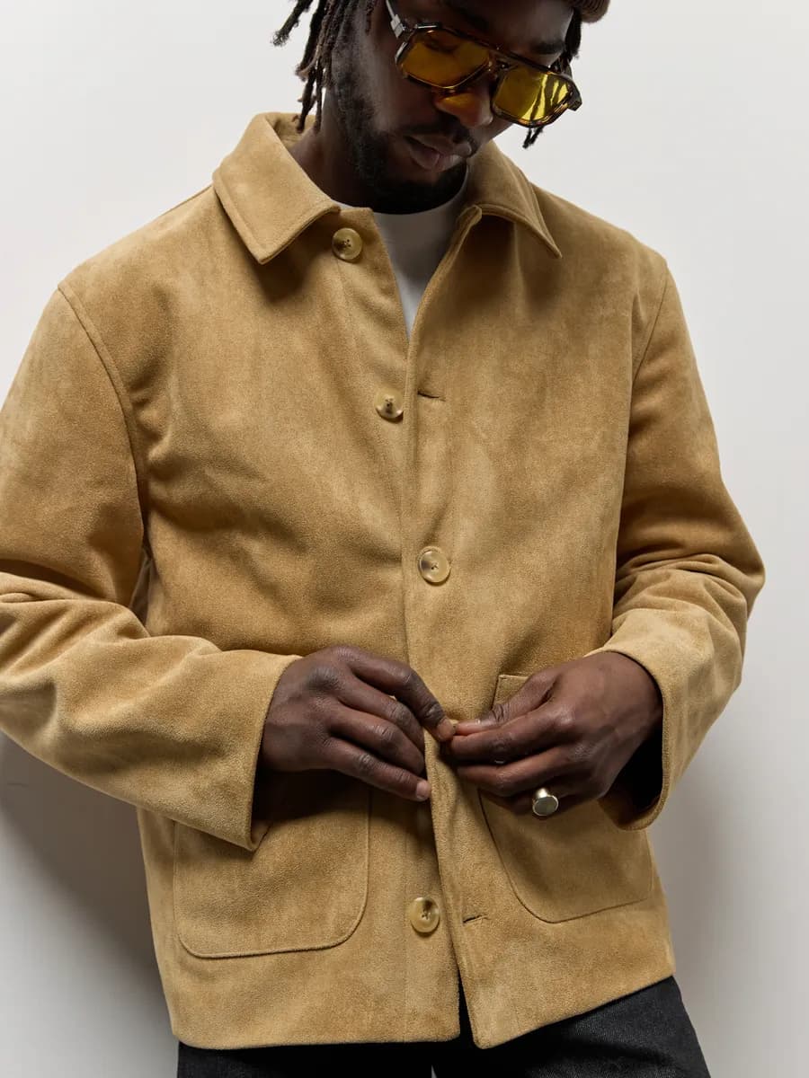 Куртка замшевая демисезонная