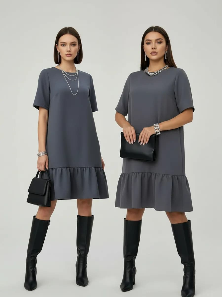 Платье женское офисное нарядное