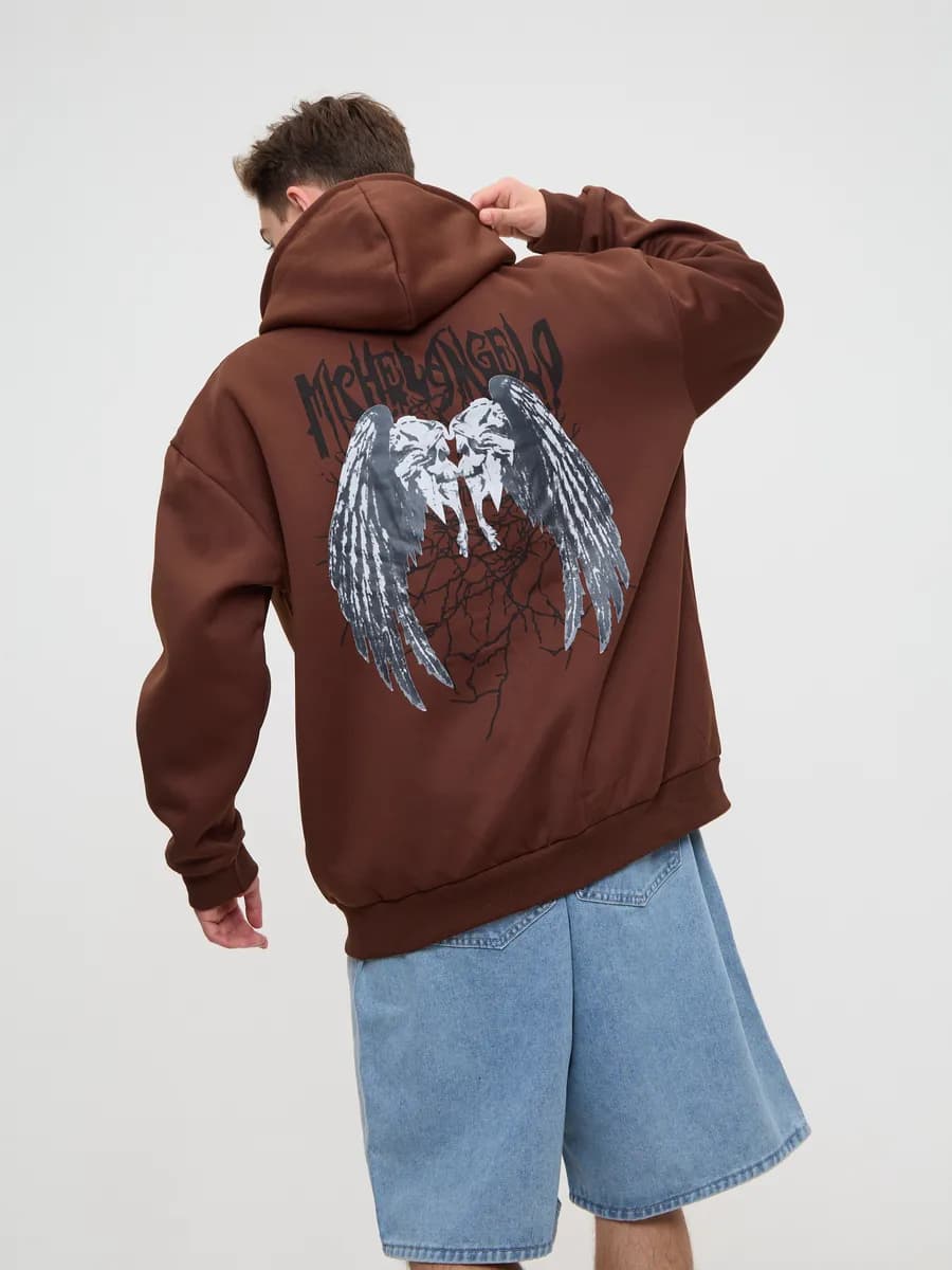 Толстовка с принтом