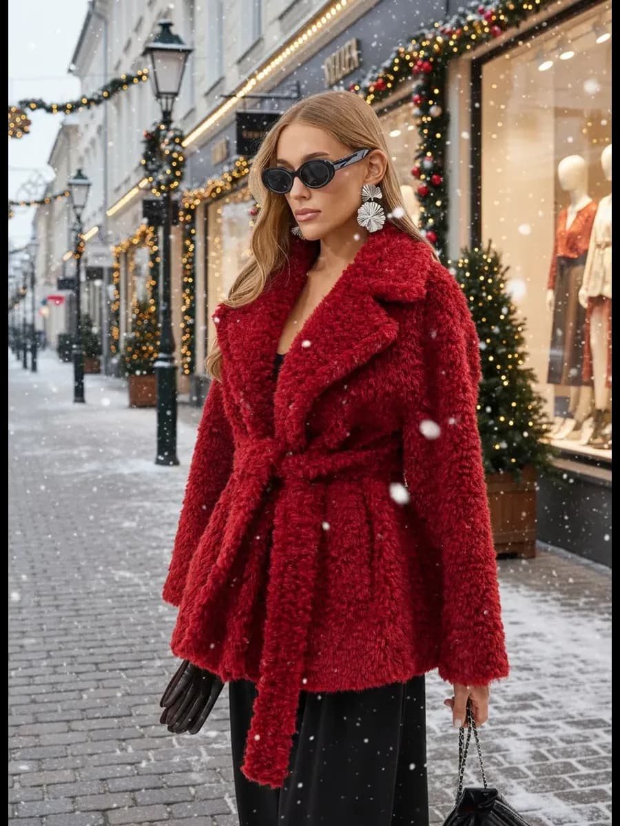 Шуба барашек Тедди каракуль