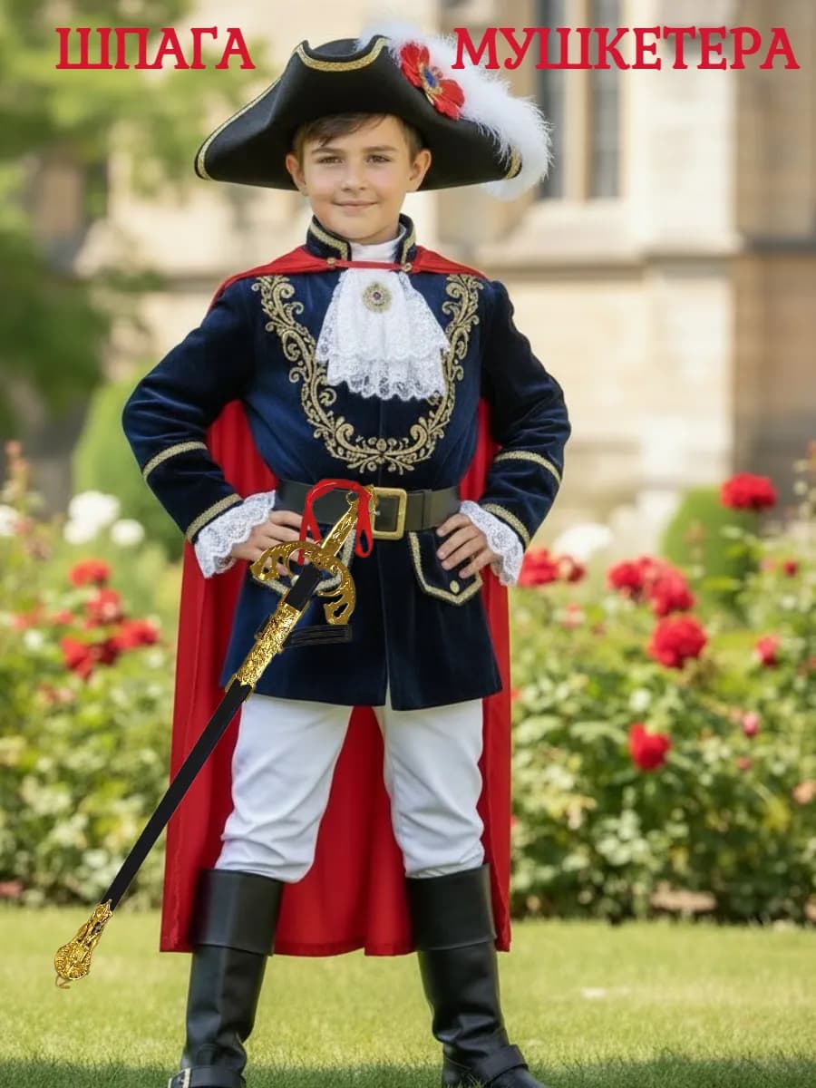 Шпага мушкетера детская с ножнами