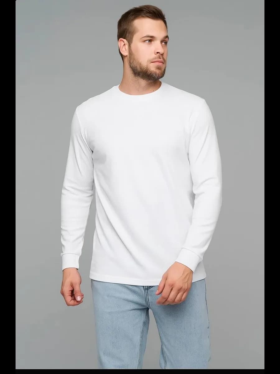 Лонгслив хлопок