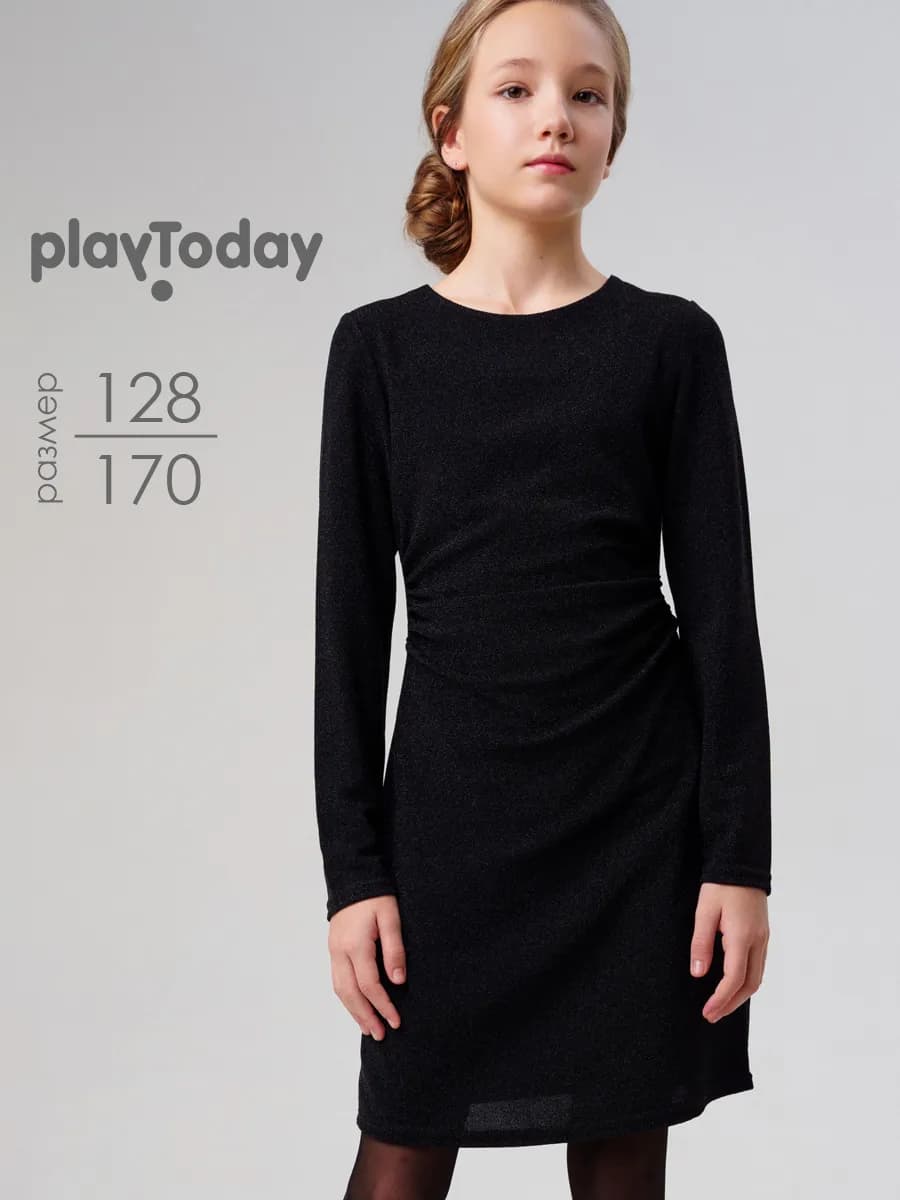 Платье с люрексом новогоднее