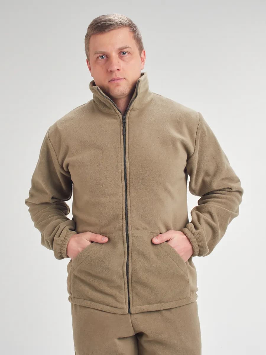 Флисовая толстовка на молнии