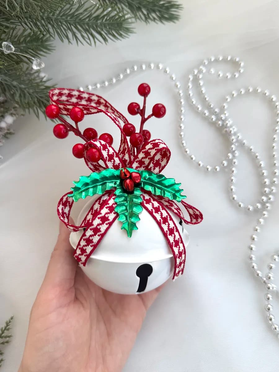 Елочная игрушка новогодние бубенцы