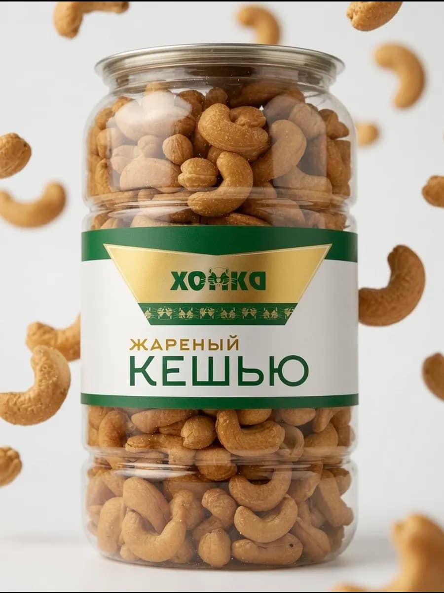 Кешью очищенный жареный 900 грамм