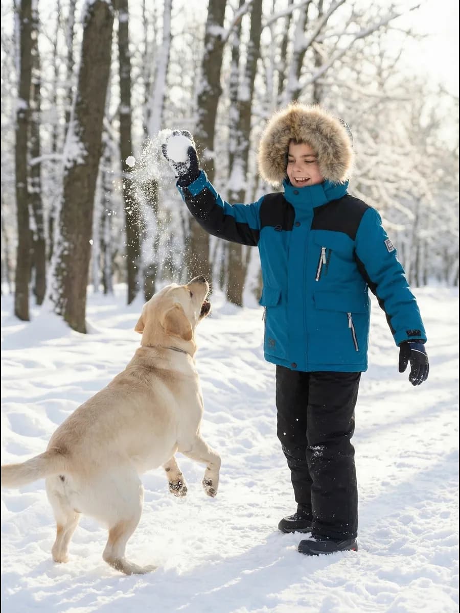 Зимний костюм