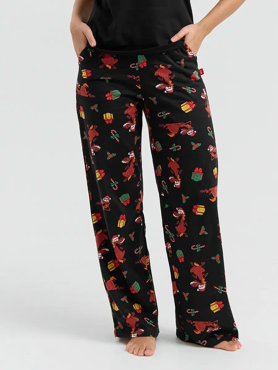 Новогодние домашние штаны