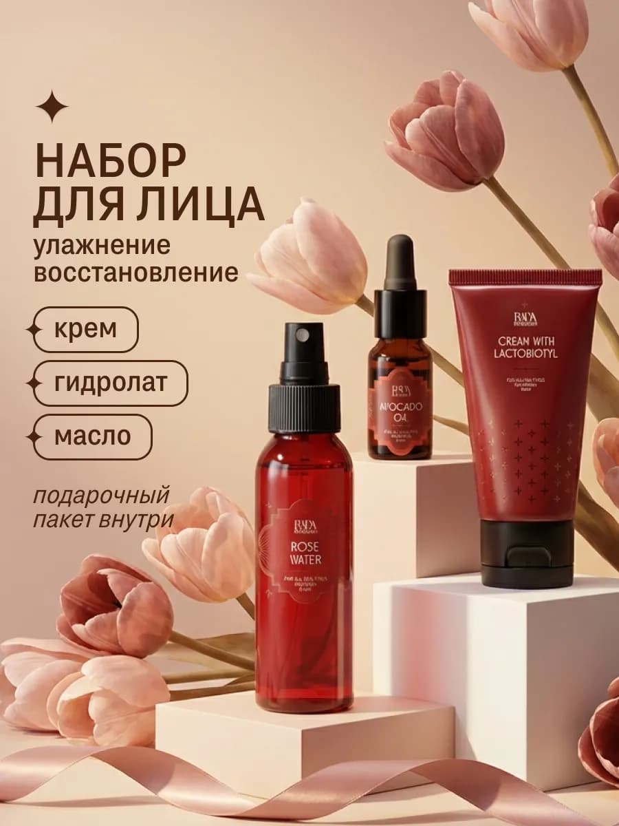 Подарочный набор косметики для лица
