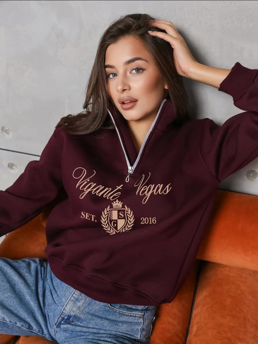 Свитшот полузамок