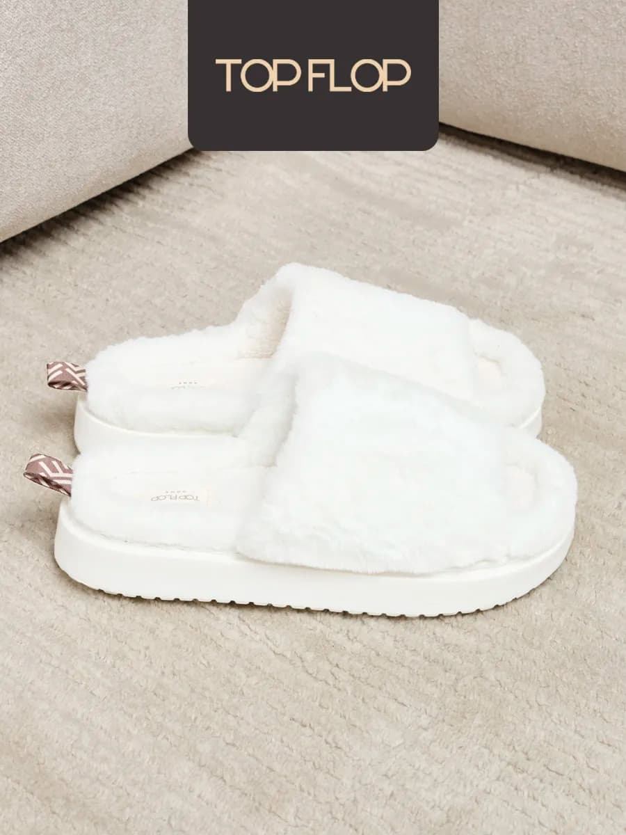 Тапочки домашние на платформе